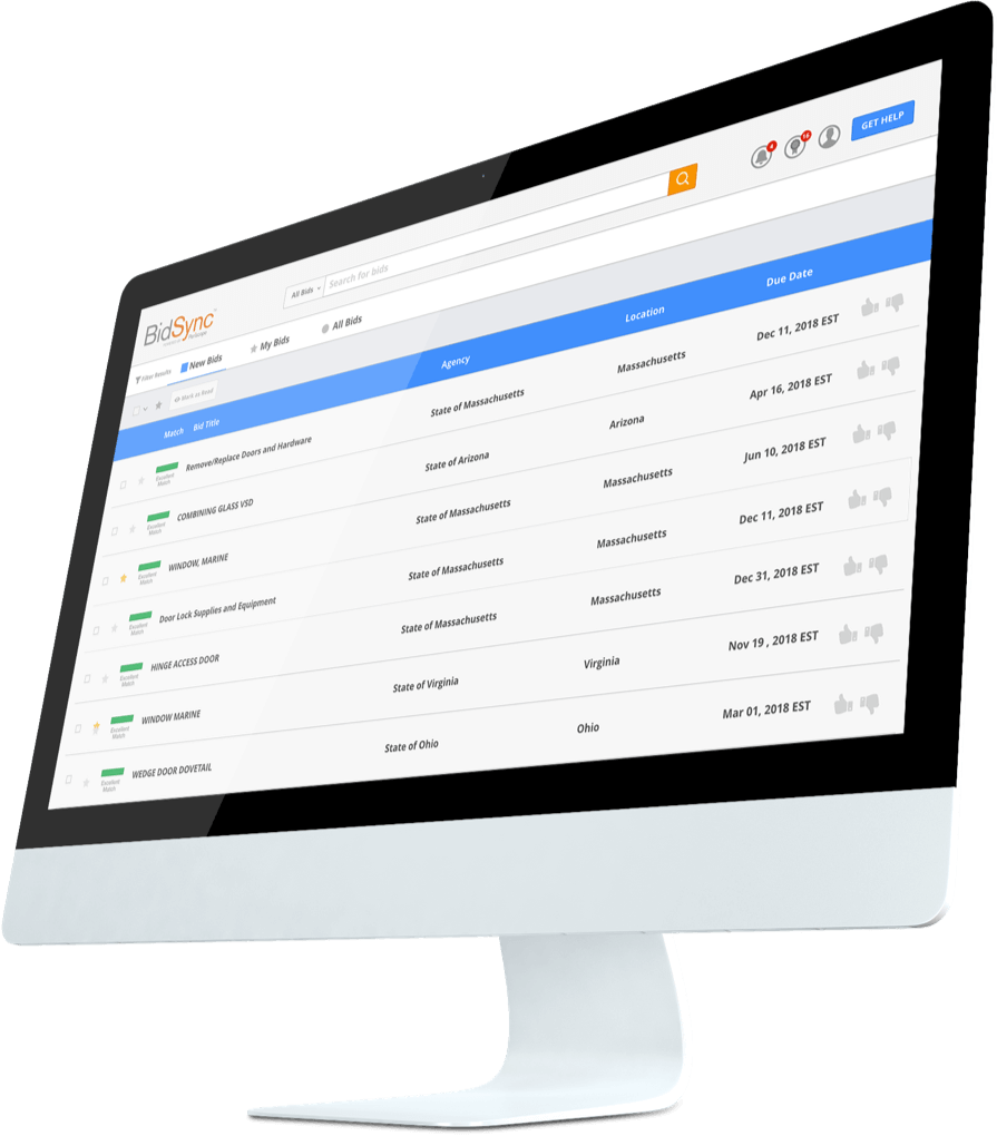 Government Bid Notification Software BidSync